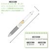 Kamiojapan Pokemon Pikachu Jetstream 302618 4&1 Multi-Function Pen, 0.5mm, White,
