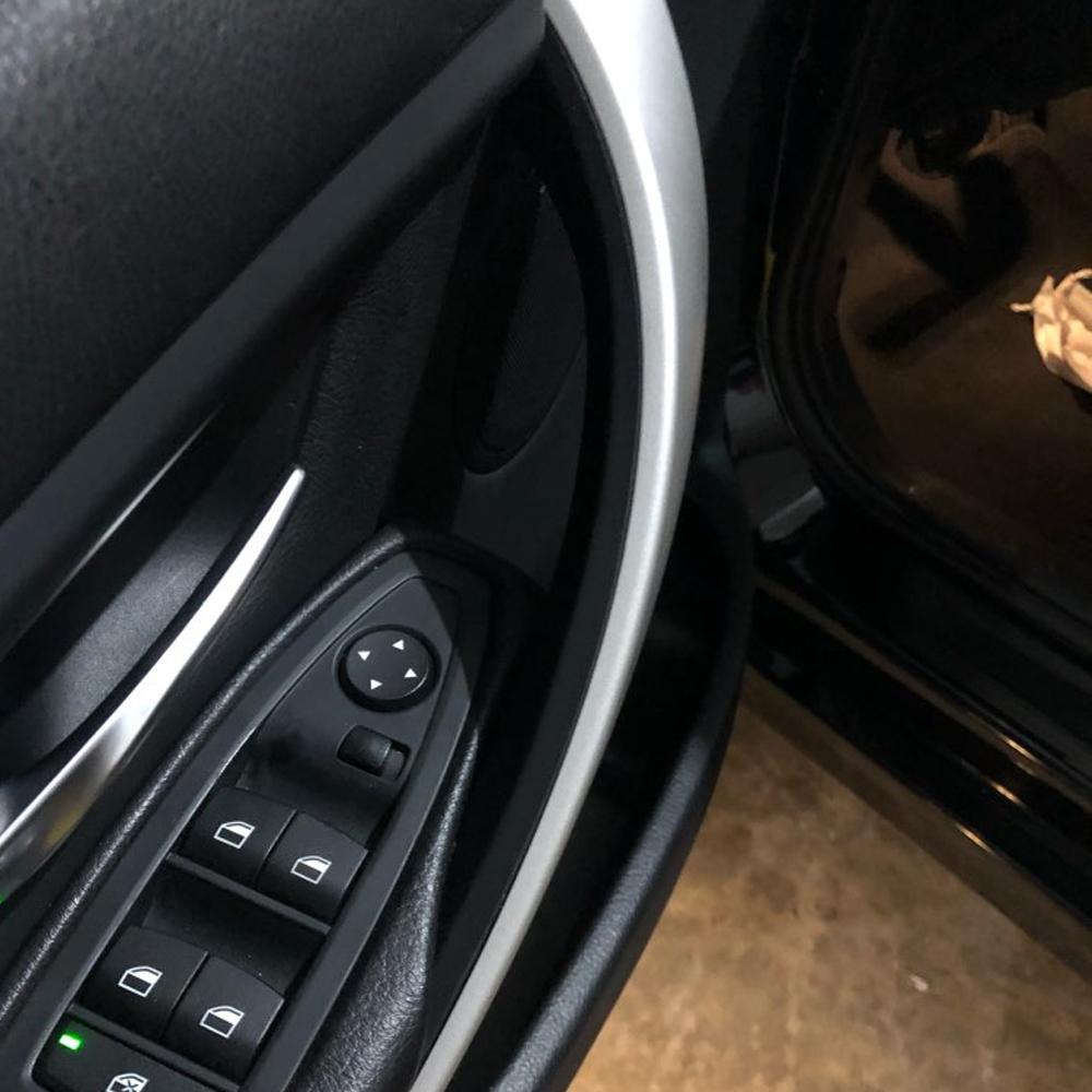 Car Interior Door Handles For BMW 3 Series F30 F35 Left Right Front Back Rear Side Inner Doors Panel Handle Bar Pull Trim