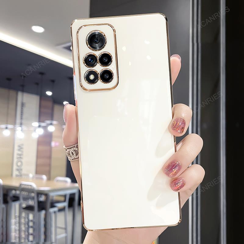 Redmi12 Ring Holder Stand Case For Xiaomi Redmi Note 12 Pro 4g 5g Luxury Plating Bumper Silicone Back Cover On Note12 12pro Plus