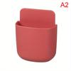 Remote control storage box, air conditioning, wall mounted bedside phone charging storage rack, storage rack without punching