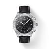 Leather Strap Black Dial Men's Fashion Watch T101.617.16.051.00
