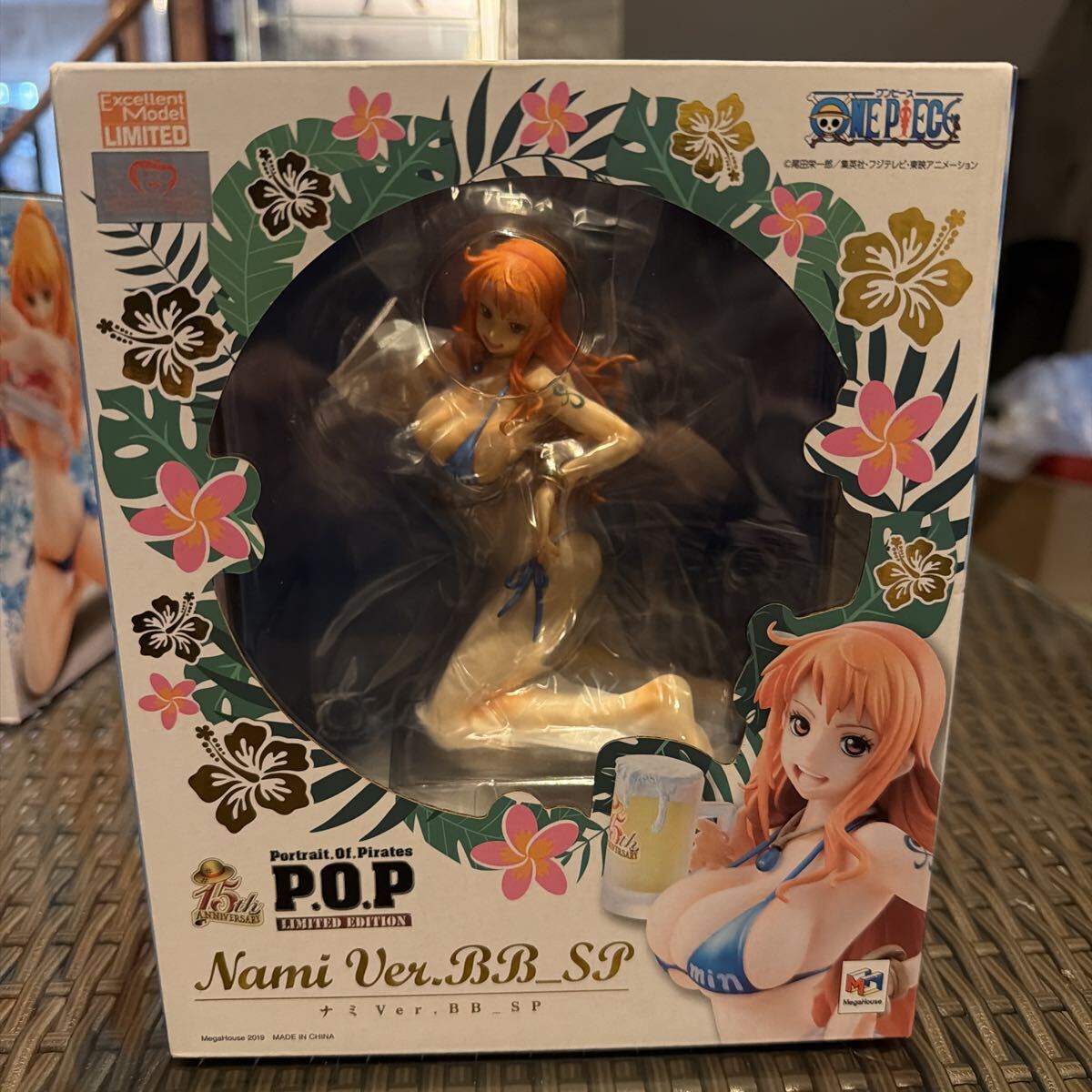 [USED] MegaHouse P.O.P LIMITED EDITION Nami Ver. BB_SP - ONE PIECE Portrait of Pirates, Unopened (Box Sun Fade), Japan Import