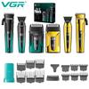 New VGR V-694 Reciprocating Professional Electric Shaver Carving Shears Multifunctional Hair Clipper with Digital Display Electric Hair Clipper Set
