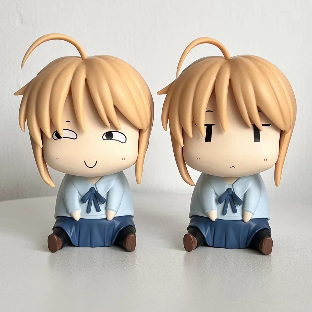 Q Version Seba, Shibo, Asuka, Aya Poli, Zhenhibo, Cute, School Uniform Sitting Doll, Boxed Figure.