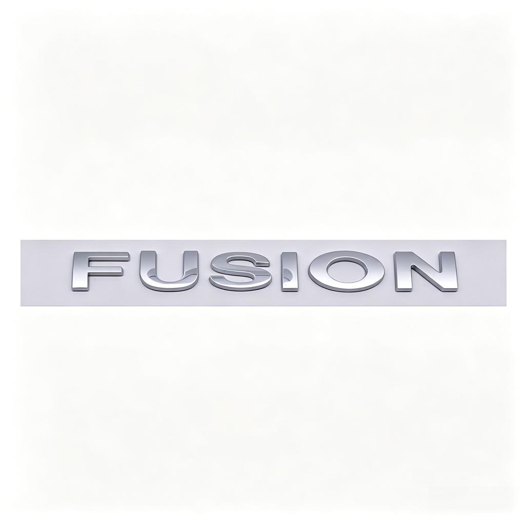 1Pc 3D ABS Letter Emblem Car Rear Trunk Badge Sticker Accessories