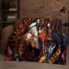 3D Cartoon Digimon Adventure Angemon Flannel Blanket,Soft Warm Plush Throw For Home Bedroom Bed Sofa Cover Picnic Office Kids