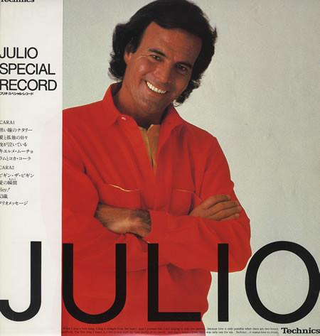 

LP Record JULIO IGLESIAS - Julio Special Record ZD3S2 TECHNICS 1982 Japan Latin Used
