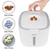 Moisture-proof Kitchen Nano Buckets Sealed Rice Bucket Grain Pet Food Storage Container Insect-proof 5KG Rice Box