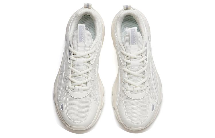 Women's Sneakers Anta Running Collection Comfortable Abrasion Resistant Low top Running Shoes Women's White