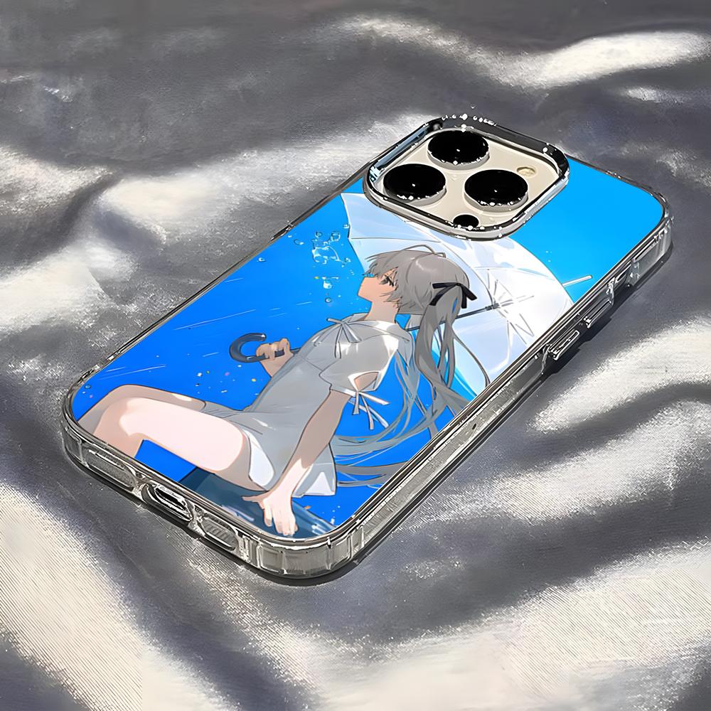 Y-Yosuga No Sora Phone Case For IPhone 17 Pro Max 16 15 14 Pro Max IPhone 13 Pro Max 11 Plus Transparent Cover