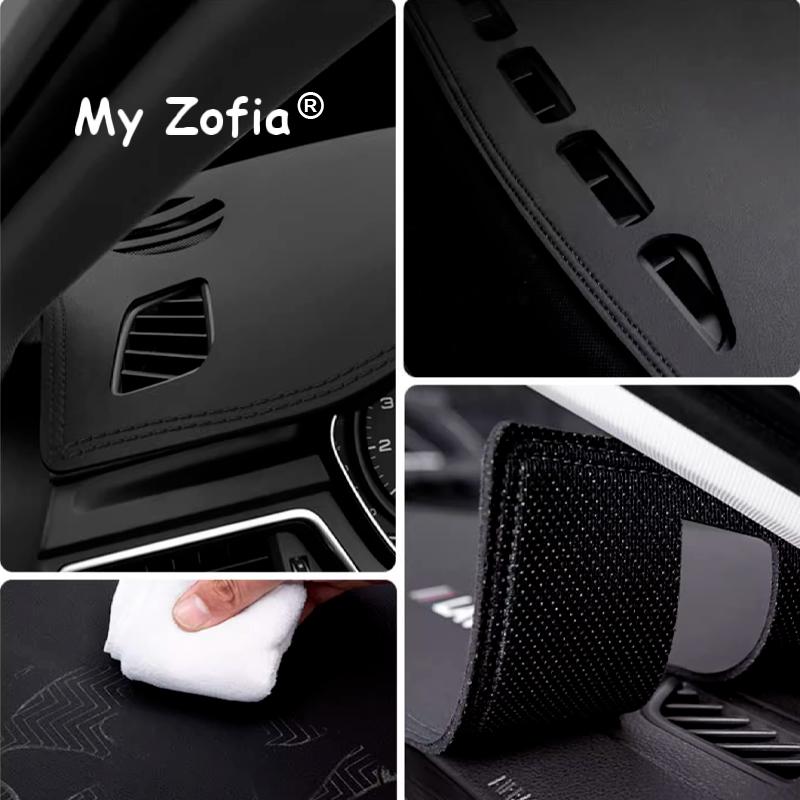 For BYD Seal EV 2023 2024 2025 Car Leather Dashboard Pad Trim Cover Instrument Sun Protection Mat Anti-UV Carpet Accessories