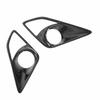 Carbon   Front Bump  Hard Fog Light Cov , Hard Fog Light Grilles for  6 2013-2016, Sport   Protective  