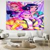 KPop-Demon-Hunters Print Tapestry, Backdrop, Easy Setup, Ideal for Bedroom, Office & Living Room, with Aesthetic Wall Hanging Decor.