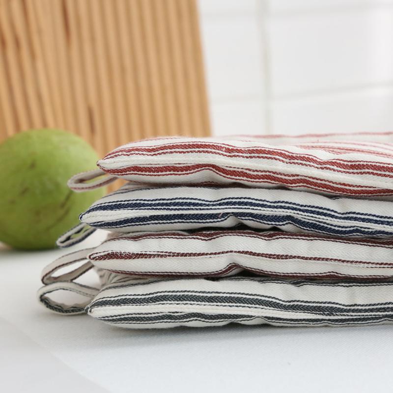 19,5x15cm Kaffeetassenuntersetzer Einzigartig Rechteckig Anti-Rutsch Streifenmuster Hitzebeständig Isolierend Zuhause Tischdekoration Zubehör