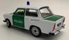 Trabant 601 Polizei Policja Model 24037gp Metal Welly 1:24