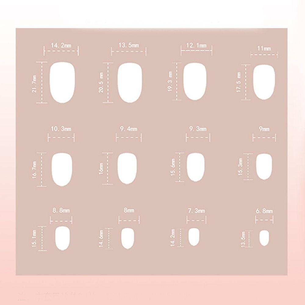 24pcs Manicure Oval False Nails 3D Flower Detachable Press On Nails French Fake Nails DIY