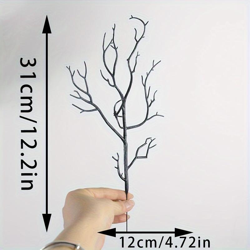 8pcs 31cm simulation black dead branches Halloween decoration haunted house dead branches secret room haunted house