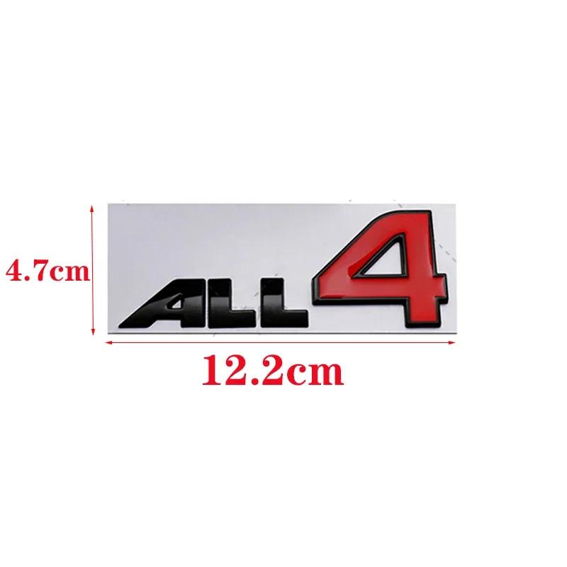 3D kovový styling auta ALL4 písmena emblém na dveře blatník zadní odznak nálepka pro MINI R60 R61 F60 F54 R56 R57 Cooper S Countryman