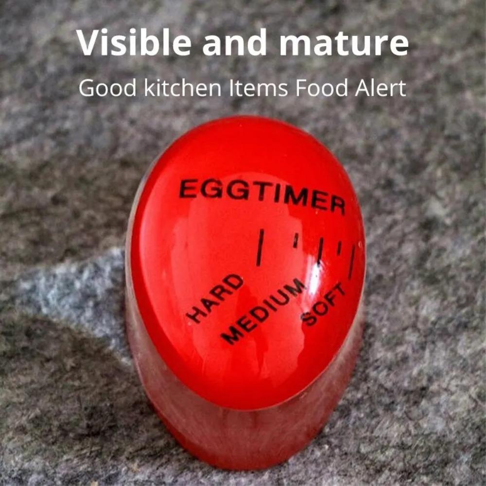 Ägg Tillagningsindikator Ägg Timer Harts Ägg Verktyg Färgskiftande Matlagningstemperatur Observatör Harts Ägg Kokning Litet Verktyg Ägg