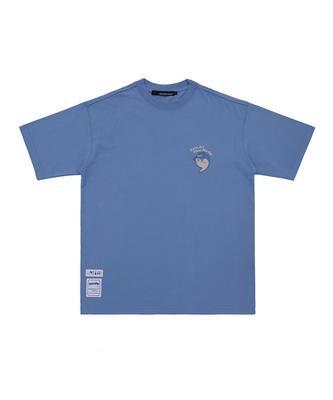 UPPERSTROP [Up3063] Upst Golf Casual Comma Short Sleeve T-Shirt Blue