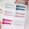 10 Pcs/Box French Fake Nails Glossy Cat-Eye Nail Art Design Short Square Press On Nail Full Cover False Toe Nail Extension