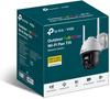 TP-Link VIGI C540-W 4MP WiFi 4mm Outdoor Pan-Tilt Camera IP66
