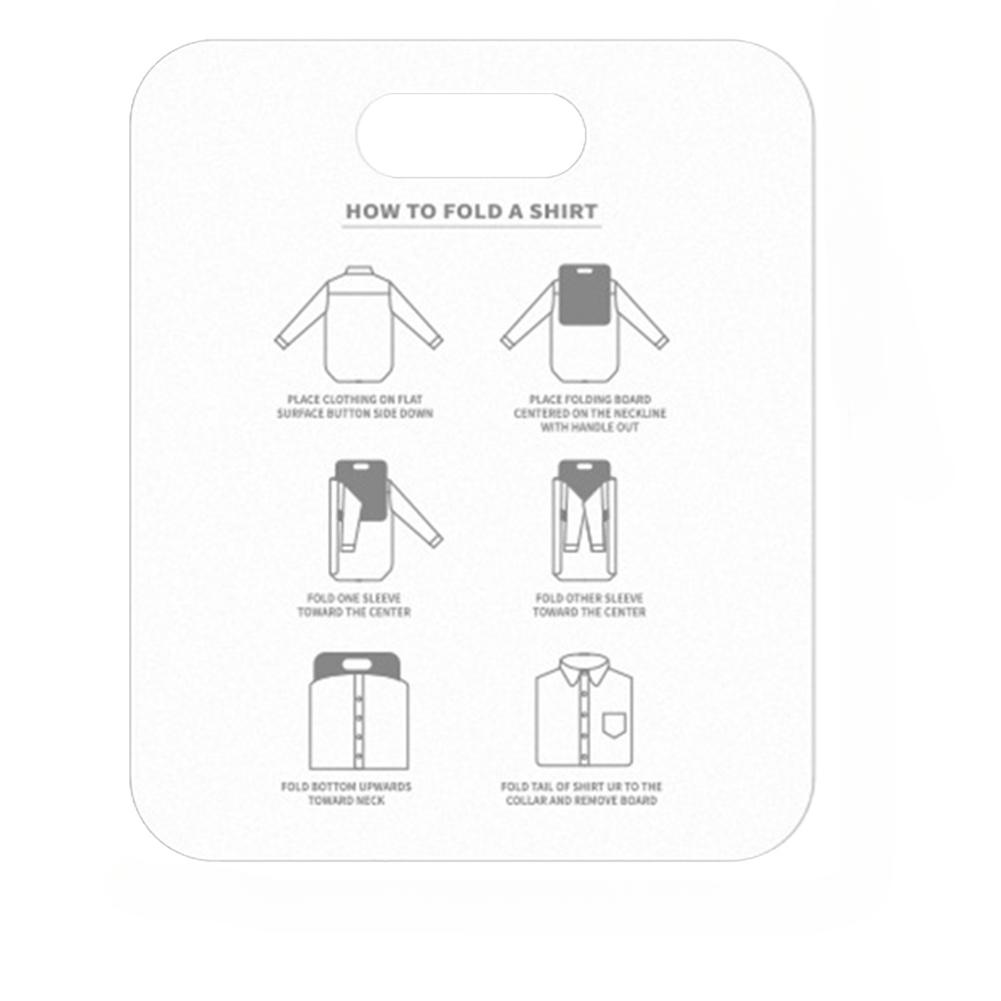Household Shirt Foldines Folder Laundry Clothes Holderg Board Clothes Folder Closet Adult