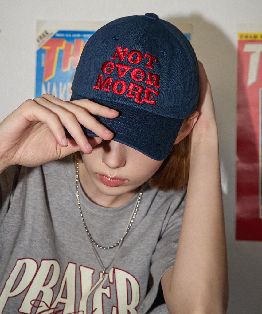Nasibeunmoeo Point Line Ball Cap Navy