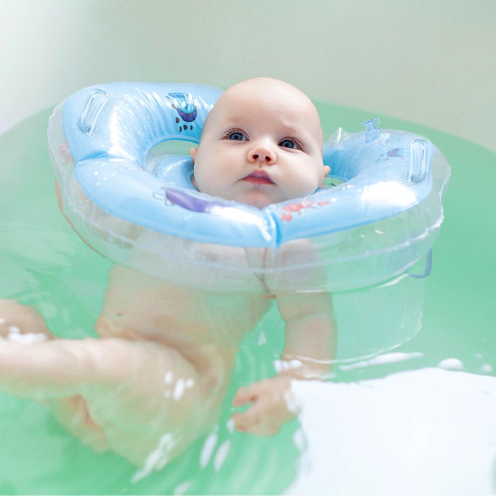 Buy Baby Swimming Neck Ring Inflatable Summer Water Bathing