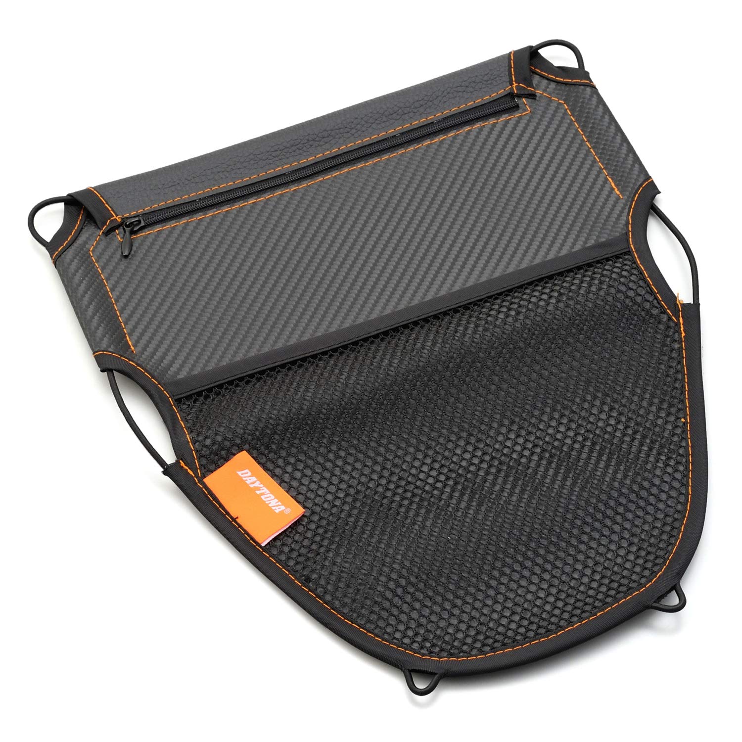 

Daytona Motorcycle Helmet Carbon Size for Effective Use of Dead Space Behind the Seat Pocket, Fiber, M, 93001,