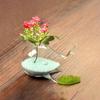Cute Hydroponics Plant Flowerpot Whale Style Transparent Glass Vase Whale Glass Vase  Home Decor