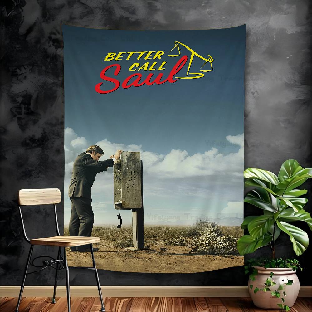 Better Call Saul TV Series Printed Large Wall Tapestry Hanging Tarot Hippie Wall Rugs Dorm Home Decor