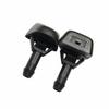 Front Windshield Nozzle Wiper Nozzle Wiper Spray Washer Black