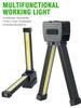 Strong Flashlightoutdoor Multifunctional Camping Lightingflashlight Auto Repair Work Lightfolding COB Light