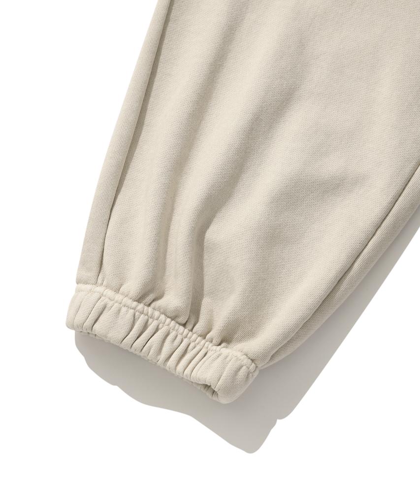 Seuweideu Washed Logo Pants [Pigment Beige]
