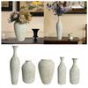Ceramic Flower Vase Simple Tabletop Ornament Table Centerpiece Flower Holder for Desk Bedside Living Room Party Entrance