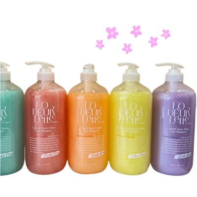 Lauderette Biotin Burnt Vanilla Mildly Acidic Perfume Shampoo The Ylang Breeze Grace Musk Fragrance, Powdery Breeze Fragrance, 1 Piece, 1L