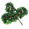 Simulated Banyan Tree Leaves Branches Fake Trees Garden Decoration Leaves 12 Pieces Glued Color Printed Large Simulated Plants