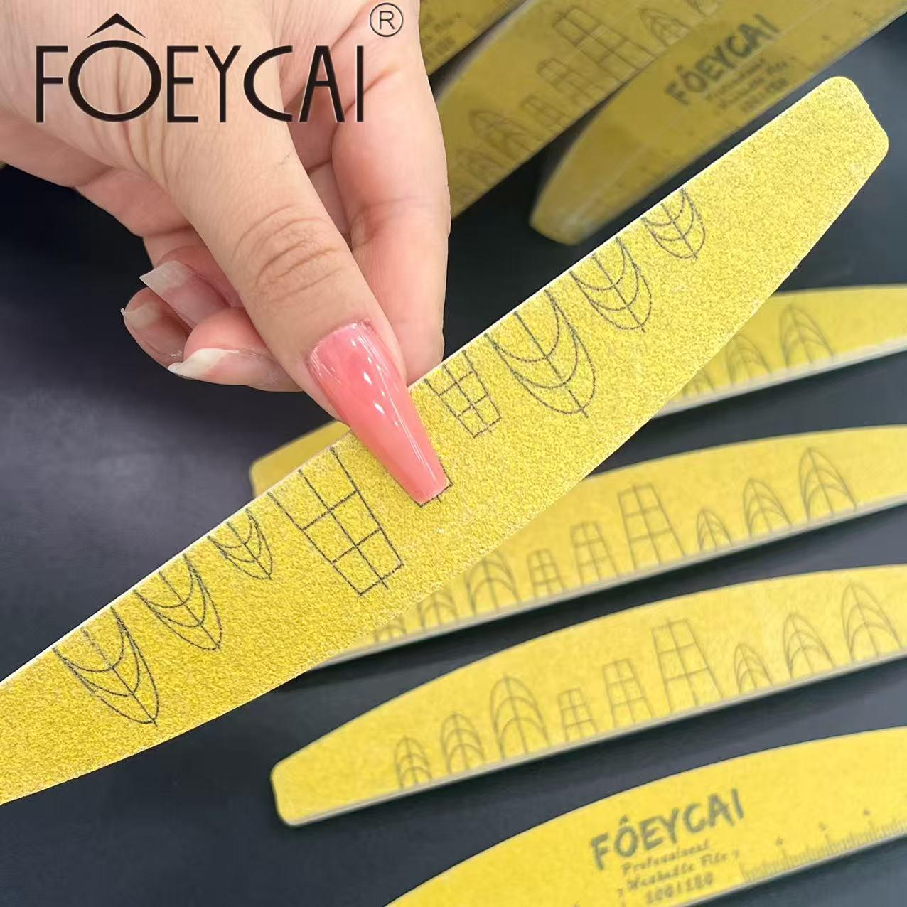 

Nail Art Measuring Ruler & Durable Double-Sided Shaping File Standard Package