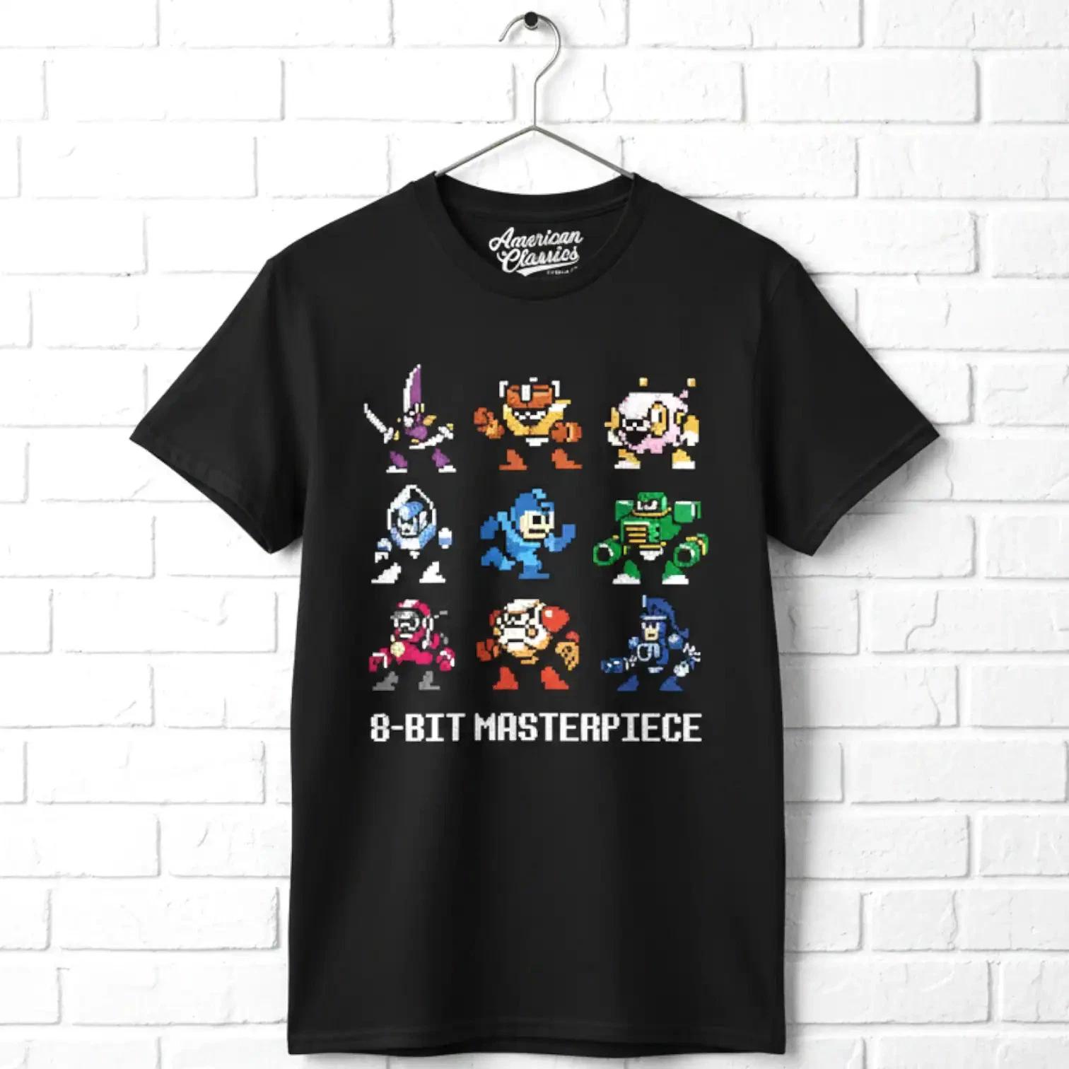 Megaman 8Bit Masterpiece Men s T Shirt S