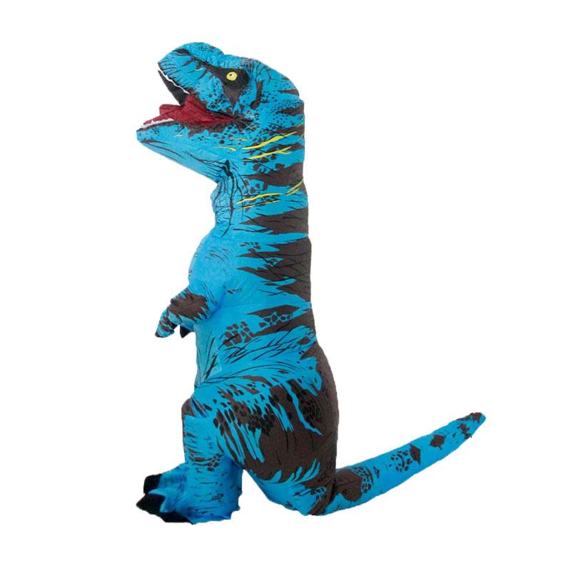 Dětský legrační kostým maskota dinosaura - Tyrannosaurus Rex Halloweenské představení Rekvizity