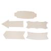 10pcs Wooden Arrows Wall Decor DIY Hanging Arrow Wood Sign for Holiday Decoration Wedding