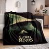 1 Stück Der Herr der Ringe Decke Leichte Flanell-Kuscheldecke für Sofa, Bett, Reisen, Camping, Wohnzimmer, Büro, Couch, Stuhl und Bett