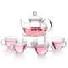 Shangqi Handmade Heat-Resistant Borosilicate Glass Teapot with Infuser