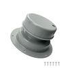 ABS Roof Vent Cover for Motorhomes Dusts Proof Ventilation Solution Universal Sewer Vent Caps with Easy Installation