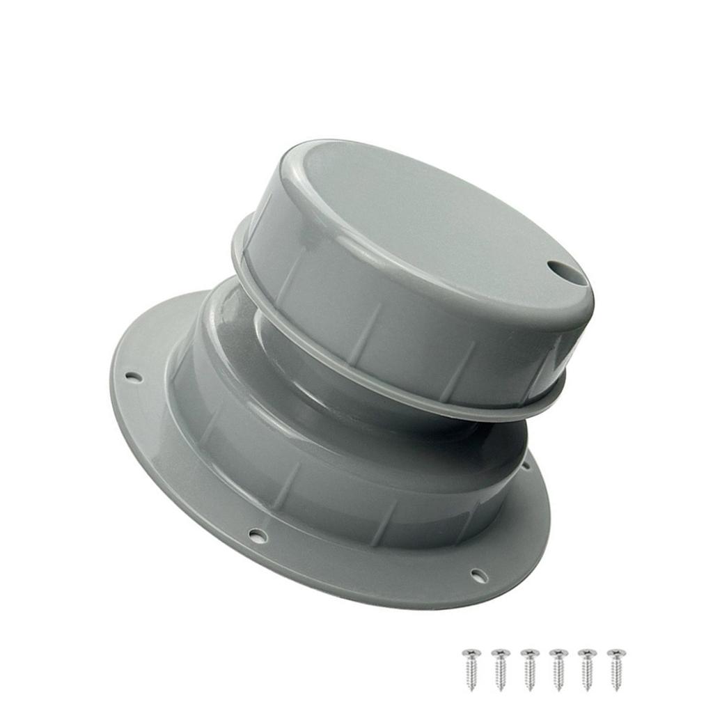 ABS Roof Vent Cover for Motorhomes Dusts Proof Ventilation Solution Universal Sewer Vent Caps with Easy Installation