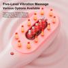 Electric Vibration Massage Comb Portable Red Light Theraphy Hair Comb Scalp Head Massager Hair Growth Head Brush Anti Loss Care