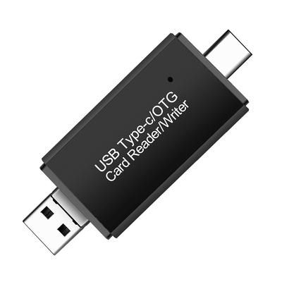 All-in-1-Kartenleser Typ C für USB-Stecker MicroSD-Karte Typ C Steckeradapter für MacBook Laptop PC Huawei Roid Phone