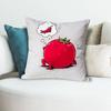Funny Food Art Anime Celebrity Merchandise AllMatch Printed Pillow Case Sofa Car Office Room Decoration Protector