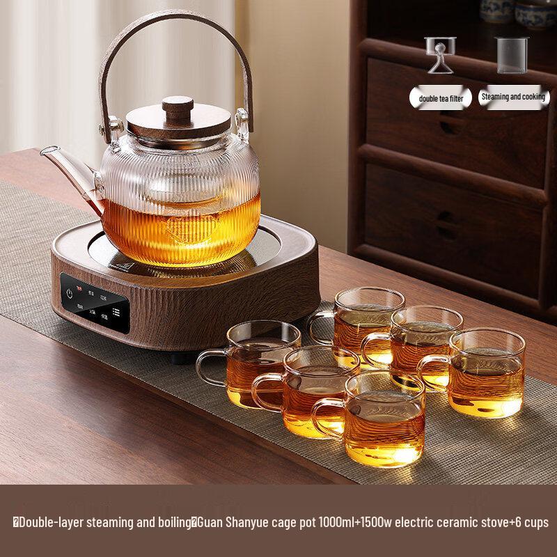 ZISIZ 2025 New Glass Tea Kettle